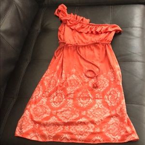 Burnt Orange Dress